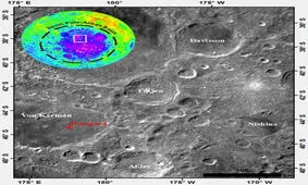 سن زمین شناسی یک دهانه برخوردی در ماه مشخص شد