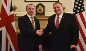 پامپئو: برجام یک شکست دیپلماتیک بود/ دومینیک راب: برجام بی‌نقص نیست