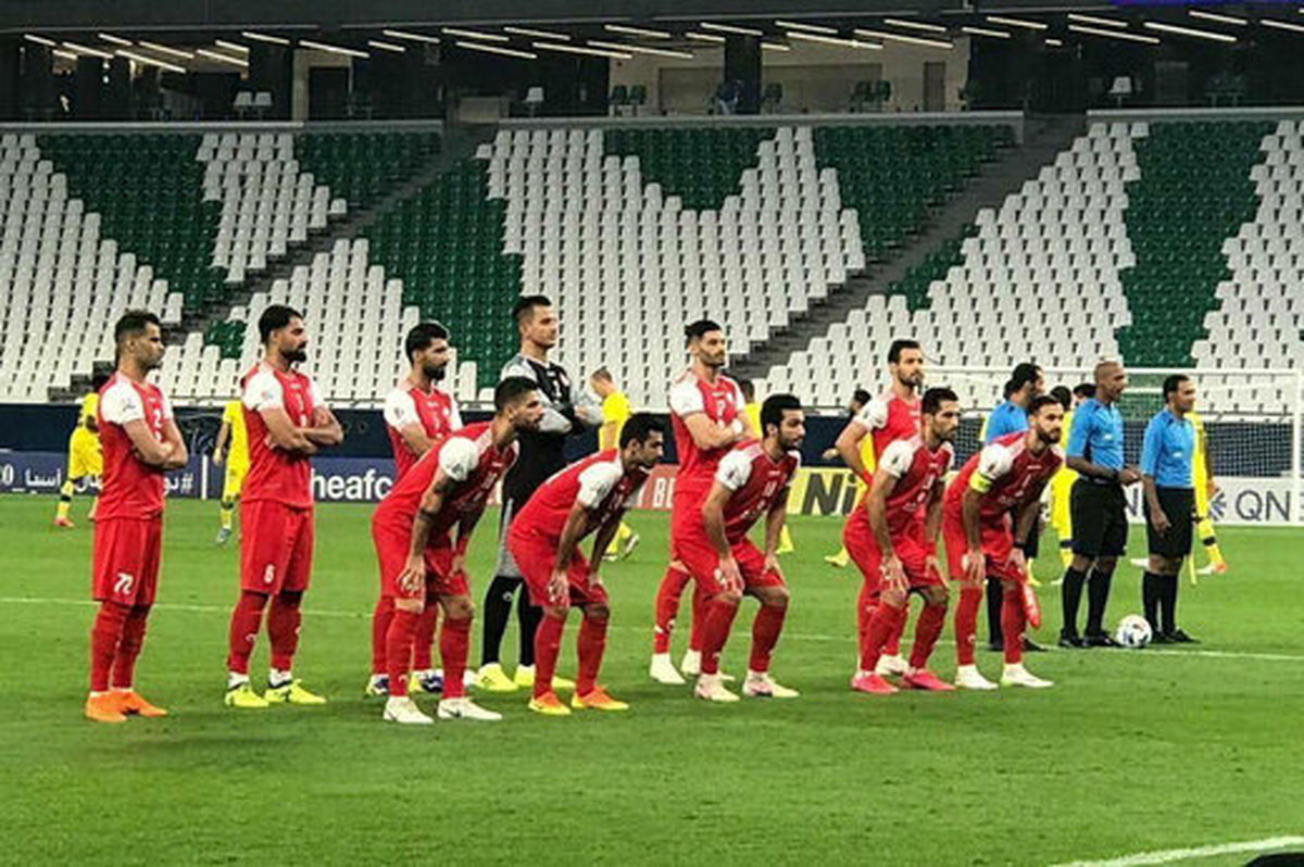 پرسپولیس رنگ عوض کرد