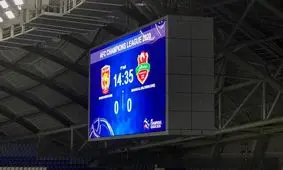 تساوی شهرخودرو و شباب الاهلی در نیمه اول