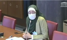 دانشجوی محجبه جلسه پارلمان فرانسه را به هم ریخت