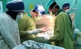 نخستین عمل جراحی تومور نخاعی در خراسان شمالی انجام شد