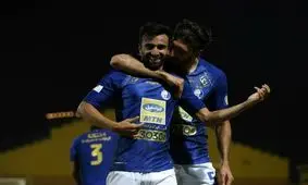 گل اول استقلال به الشرطه توسط مطهری/ ویدئو