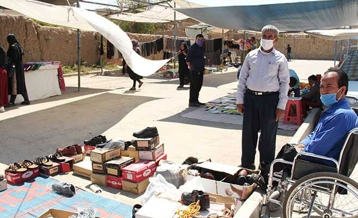 کرونا بساط دستفروشان میبدی را درهم پیچید