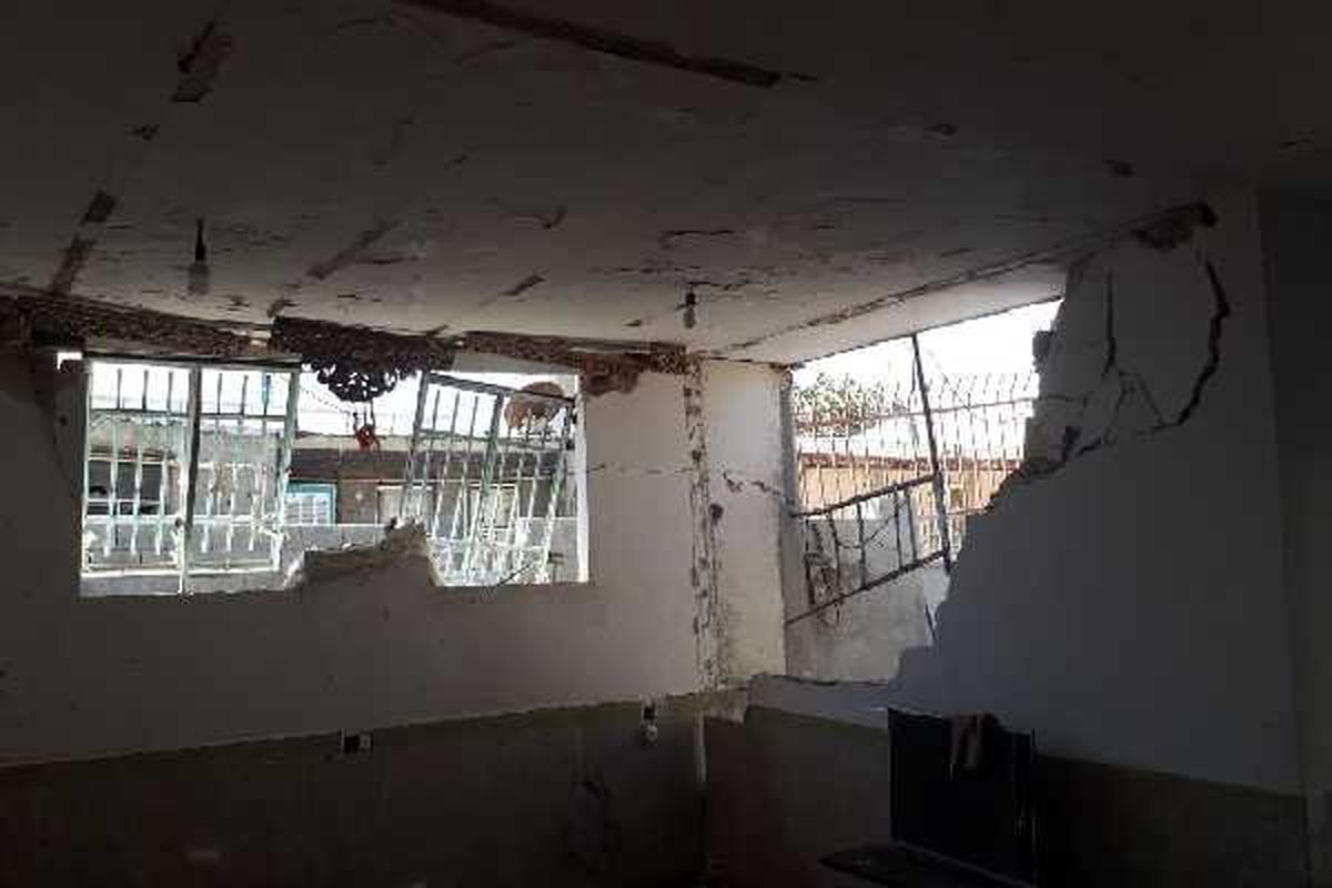 انفجار منزل مسکونی در باغابریشم کرمانشاه بر اثر تجمع گاز
