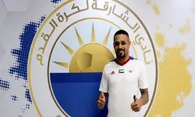 ستاره الشارجه امارات مصدوم شد