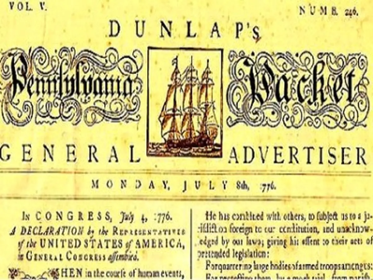 انتشار اولین روزنامه روزانه در آمریکا