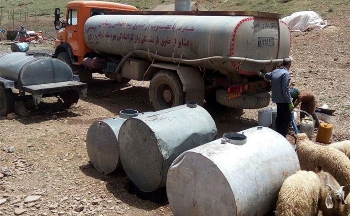 ۷۰ هزار مترمکعب آب بین عشایر خراسان شمالی توزیع شد