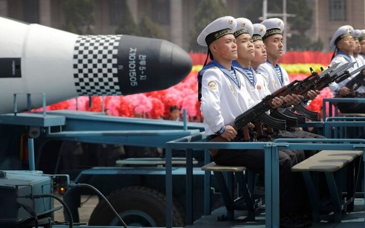 کره شمالی برای رژه بزرگ نظامی آماده می‌شود