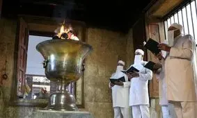 مناره امیرچقماق یزد فرو ریخت