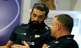 سعید معروف دیدار با لهستان را از دست داد