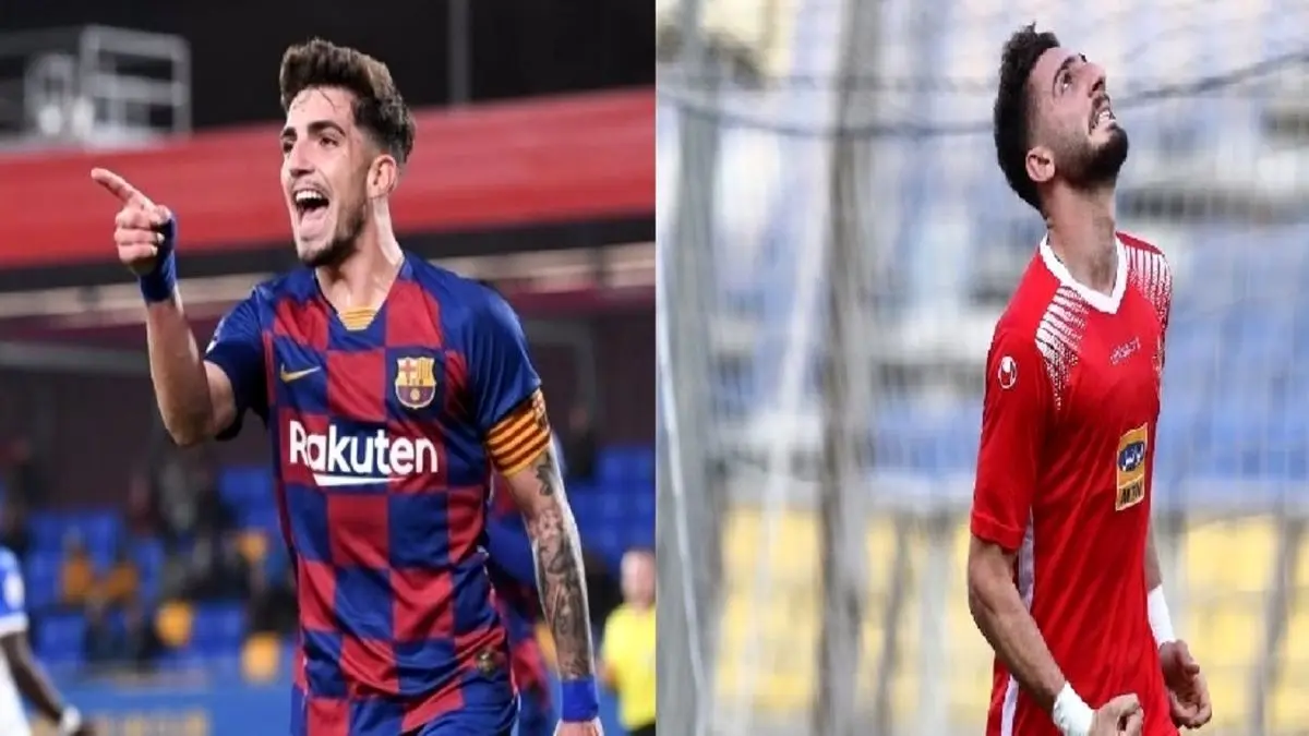 شباهت عجیب ستارگان جوان بارسلونا و پرسپولیس/ عکس