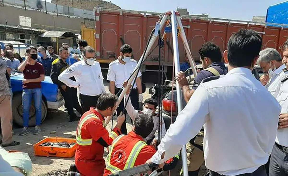 سقوط مرگبار پسر 26 ساله در چاه