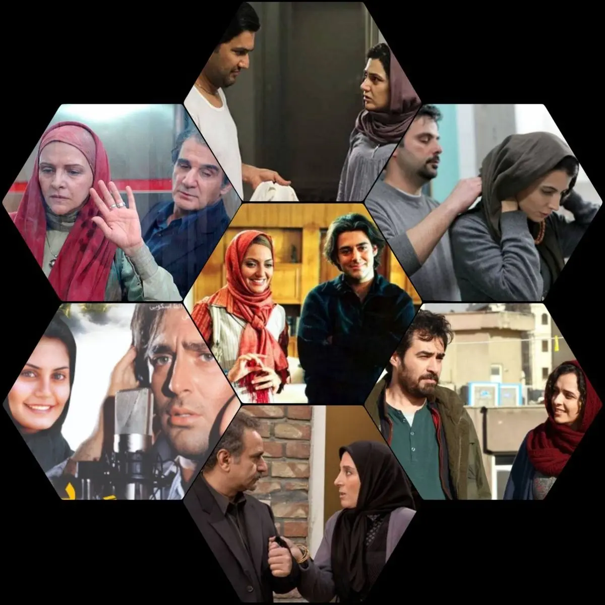 بازیگرانی که در چند فیلم زن و شوهر بودند