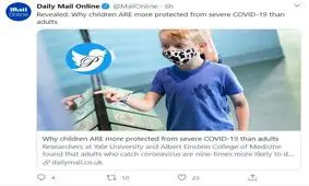 چرا بدن کودکان بیشتر از بزرگسالان در برابر کروناویروس مقاوم است؟