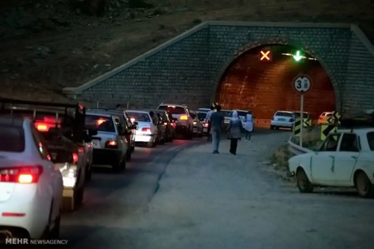 ترافیک پرحجم درجاده‌های شمالی