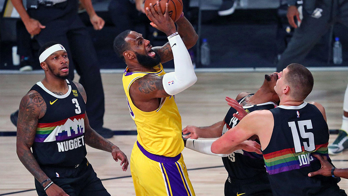پلی آف لیگ بسکتبال NBA/ لیکرز در یک قدمی فینال