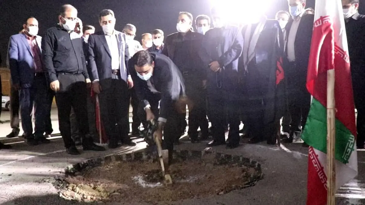 عملیات اجرایی احداث مدرسه ۹ کلاسه خیری حضرت ولیعصر (عج) کوی شهداء اندیمشک آغاز شد