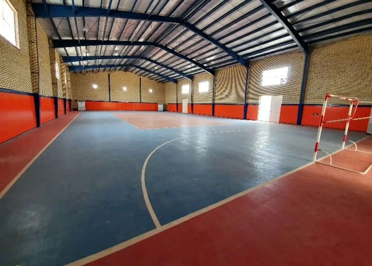 سالن ورزشی شهدای شهرک مدنی در اندیمشک افتتاح شد