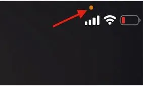 گوشی شنود می‌شود؟/ مراقب ظاهرشدن نقطه نارنجی روی آیفون باشید!