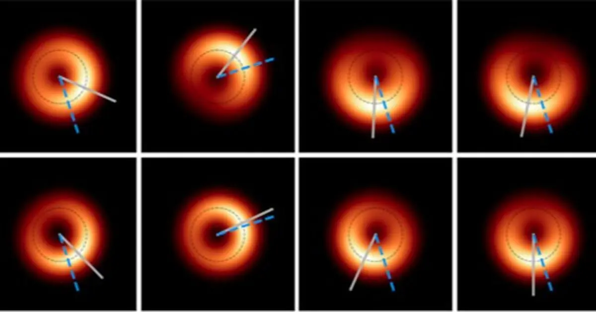 اولین سیاه‌چاله به تصویر کشیده شده می‌جنبد!