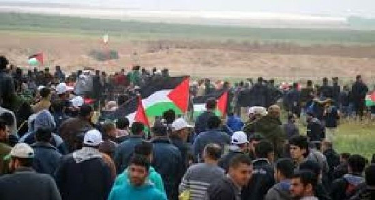 زخمی شدن ده‌ها فلسطینی در راهپیمایی کرانه باختری