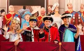 گزارش تصویری از کاخ باکینگهام