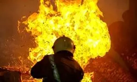 بیمار روانی مطب پزشک خود را در شیراز به آتش کشید