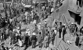 عکسی‌ غم‌انگیز و دیده ‌نشده از بمباران تهران