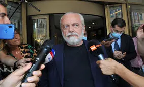 رئیس ناپولی کرونا گرفت و همه را نگران کرد