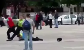 فیلم / روش بسیار عجیب پلیس اروپایی برای دستگیری مجرم!