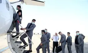 تصاویری از کاروان پرسپولیس در سفر به قطر