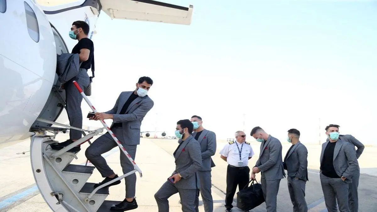 تصاویری از کاروان پرسپولیس در سفر به قطر