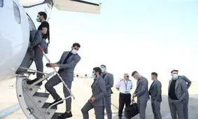 تصاویری از کاروان پرسپولیس در سفر به قطر