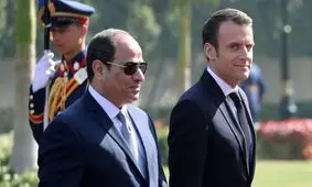 رایزنی تلفنی ماکرون و سیسی