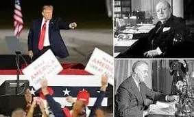 ترامپ برای لاپوشانی گاف کرونایی خود به چرچیل و روزولت متوسل شد