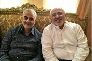 دیدار معنادار ظریف و سردار سلیمانی پس از اتهامات نبویان