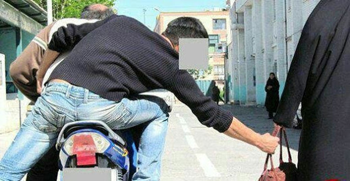 سرقت وحشیانه از یک دختر جوان در اهواز/ ویدئو