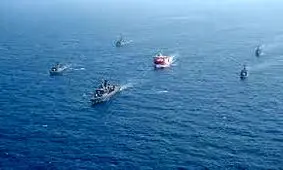 استقبال یونان از بازگشت کشتی اکتشافی ترکیه