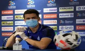 وریا غفوری: نمی‌دانیم فردا بازی می‌کنیم یا نه