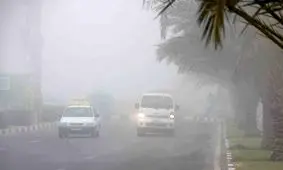 افزایش رطوبت و مه در خوزستان