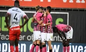 صدرنشینی شارلروا با گلزنی رضایی