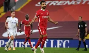 این هم خوشامدگویی به سبک محمد صلاح!