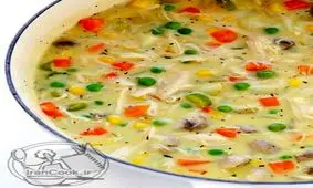 سوپ مرغ ایتالیایی