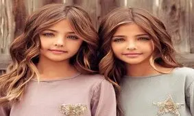 زیباترین دختران دوقلو با طرفداران میلیونی/ تصاویر‌