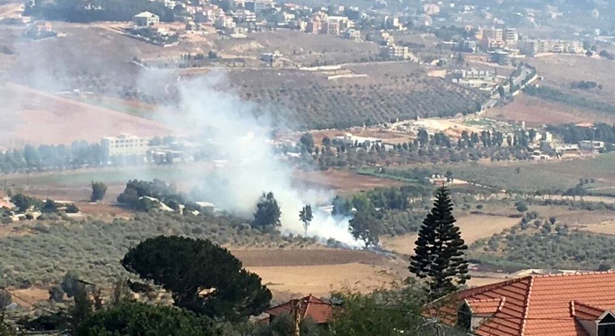 شنیده شدن صدای انفجار در مرجعیون در جنوب لبنان