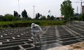 فاصله اجساد بیماران مبتلا به کرونا از منبع آب‌های زیرزمینی