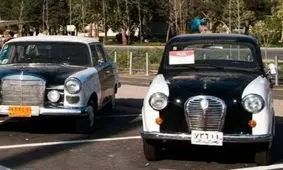 زنی که اولین تاکسی دار ایران بود/ عکس