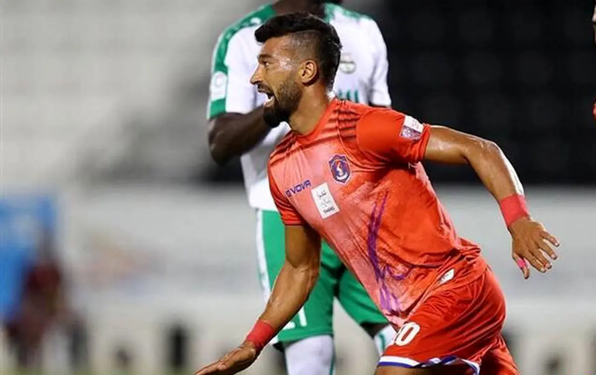 رامین رضائیان در ترکیب تیم الدحیل مقابل نماینده امارات