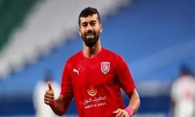 رضاییان بهترین بازیکن دیدار الدحیل و الشارجه شد